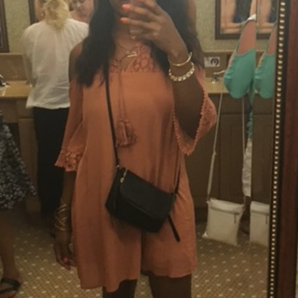 Peach/Coral Dress - Picture 3 of 3